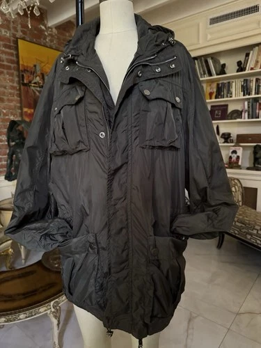 Zara Men’s XL Dark Green Anorak Jacket With Removable Vest - product listing photo