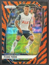Pedro Porro 2024-25 Panini Prizm Premier League Choice Tiger Stripe #73