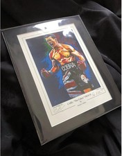 Carl Froch signed Art Print By Killian Art