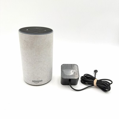 Amazon Echo 2nd Generation Smart Speaker with Alexa With Cord - Sandstone