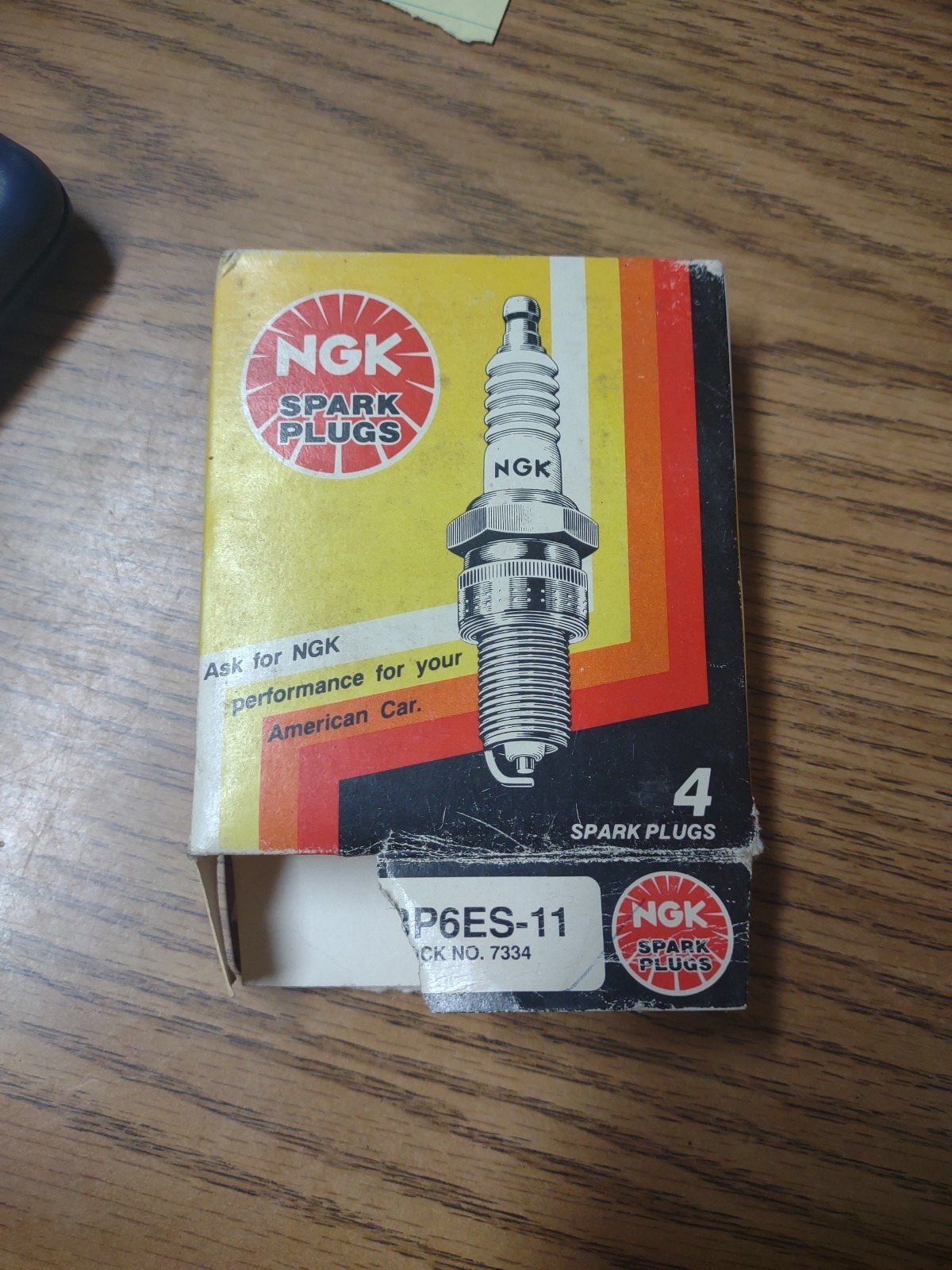 One Single NGK BP6ES-11 Spark Plug #7334 - New Old Stock - Free Shipping