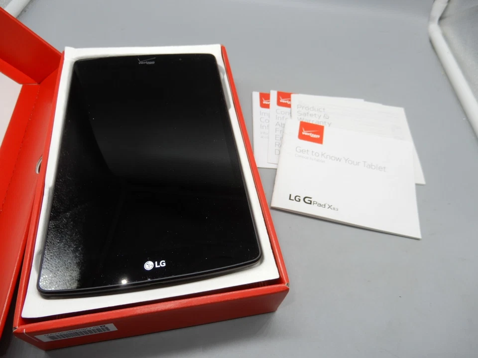 LG G Pad X8.3 HD tablet Verizon LTE + Wi-Fi new in box NIB 16GB LG-VK815 - Image 3 of 4