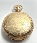 Antique Victorian 1890 Elgin Pocket Watch w Fahys Montauk No 1 Gold Fill Case