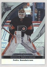 2021 Upper Deck Extended Series Trilogy Rookies /999 Common Felix Sandstrom 8tn