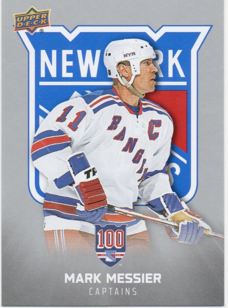 25-26 2025-26 UD Rangers Centennial Captains U-PICK Complete your Set (172-185)