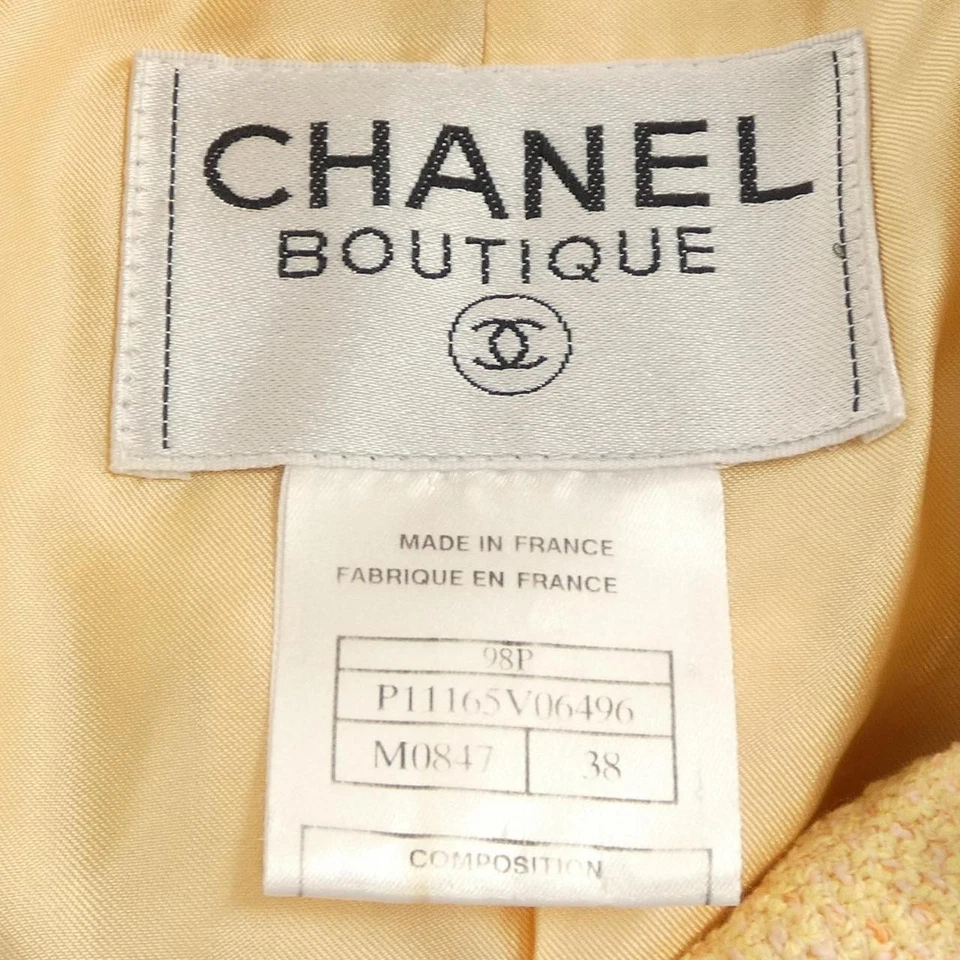 Authentischer [Vintage] CHANEL Anzug #230-000-039-3781 - Bild 4 von 4