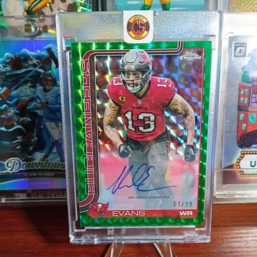 2025 Topps Chrome Mike Evans Chrome Autographs (RAW)