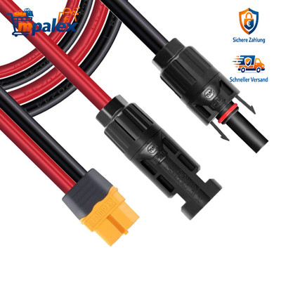 Solarstecker XT60 Adapter 12AWG 60CM Kompatibel Ecoflow Delta River Max