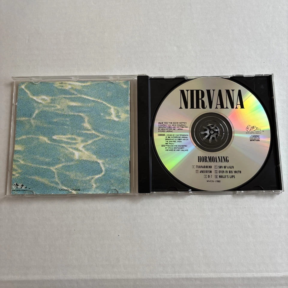 Nirvana - Hormoaning (CD, Import Japan, DGC MVCG-17002) Foto 3 de 4