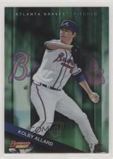 2015 Bowman's Best Top Prospects Green Refractor 12/99 Kolby Allard #TP-12 y0i