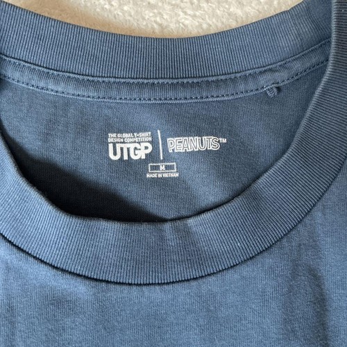 Camiseta Uniqlo Peanuts Snoopy Ice Cream M Usada - Imagen 3 de 5