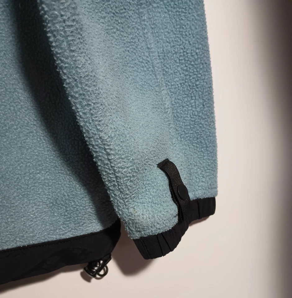 Abrigo chaqueta polar de colección para mujer senderismo esquí utilitario GorpCore cremallera cara norte Foto 2 de 4