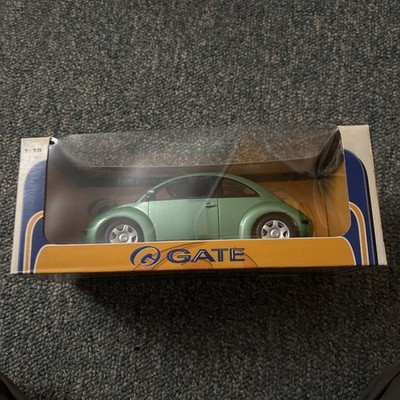 Vintage 1998 GATE 1:18th Scale VW Bug Beetle Coupe, '98, Green, #G01032, NIB