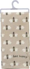 Primitives by Kathy Bee Happy Dish Towel