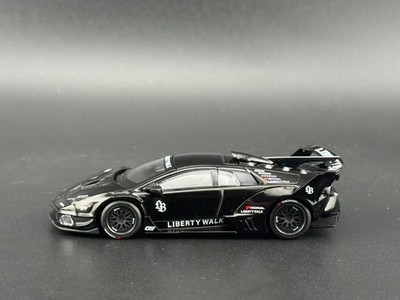 Mini GT Lamborghini LB-Silhouette WORKS MURCIELAGO GT Evo Black