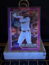 2026 Topps Series 1 - Nick Castellanos #17 Pink Holo Foil