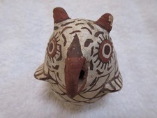 VERY NICE ACOMA POTTERY OWL--SIGNED--NR!