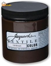 Textile Color Brown - Permanent Fabric Paint for Clothes, Furniture Upholstery,