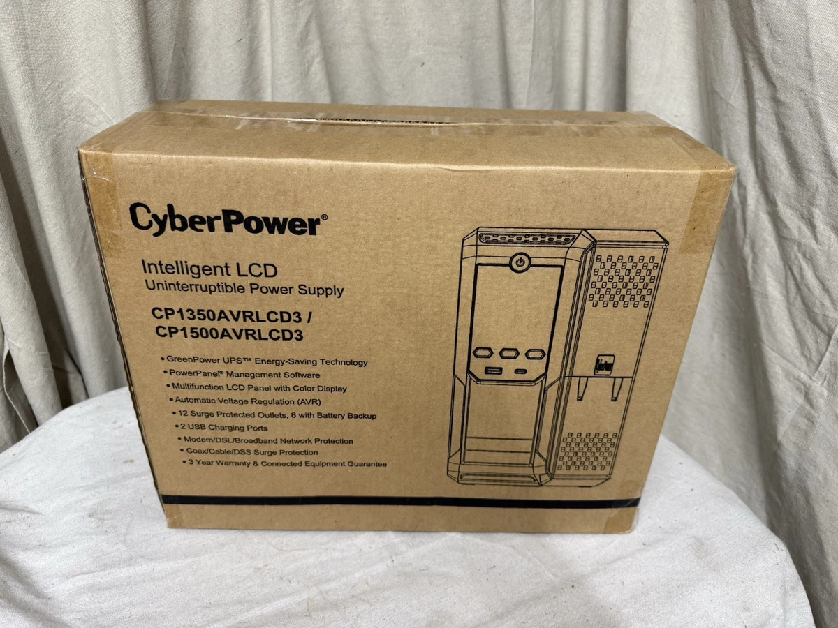 Cyber power CP1500AVRLCD3 Uninterruptible Power Supply