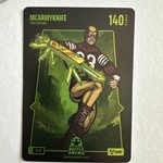 Bo Jackson Battle Arena Update - McArmyKnife - Battlefoil Glow-#BF-79 SP