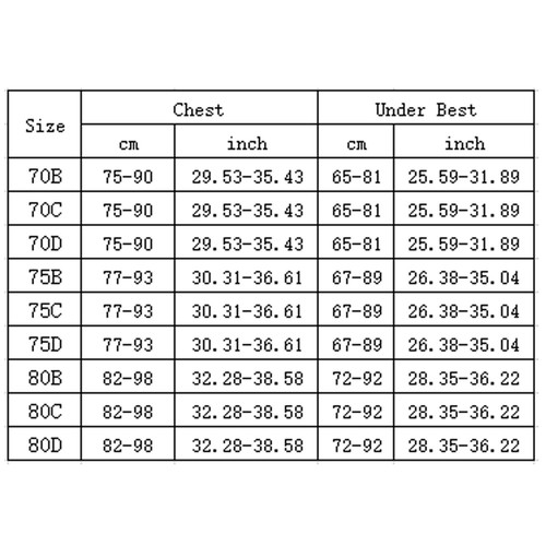 Deep U Low Cut Push Women U Bra Backless Underwear Plunge Bras6783 - Picture 4 of 10