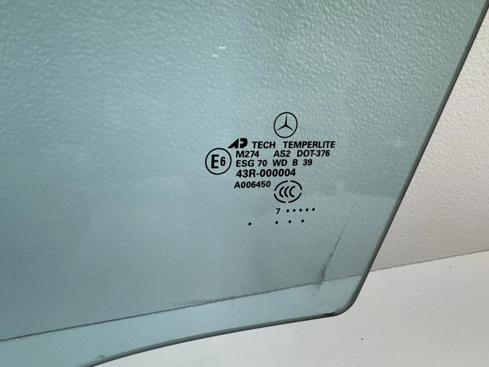 2006-2011 MERCEDES-BENZ ML350 W164 前左驱动侧门窗玻璃原始设备制造商 — 第 2/3 张图片