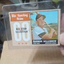 tcg all star selection harmon killebrew #361 american league baseball card
