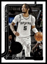 2025-26 Topps #197 Stephon Castle Near Mint