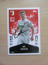 Mert Kömür Autogramm signed TC Topps Bundesliga "FC Augsburg 24/25"