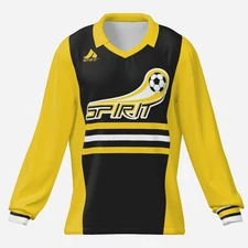 Pittsburgh Spirit - 1982 1983 home soccer jersey Replica Retro shirt, MISL long