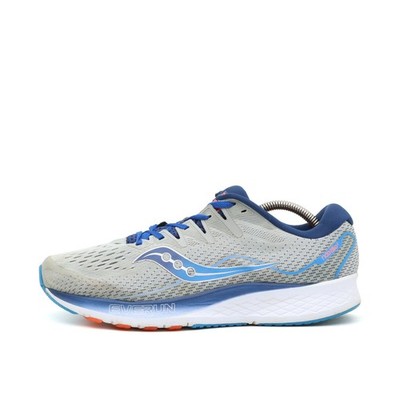 Saucony Herren Ride ISO 2 Sportschuhe Blau/Grau/Weiß EVERUN Laufschuhe EU 43