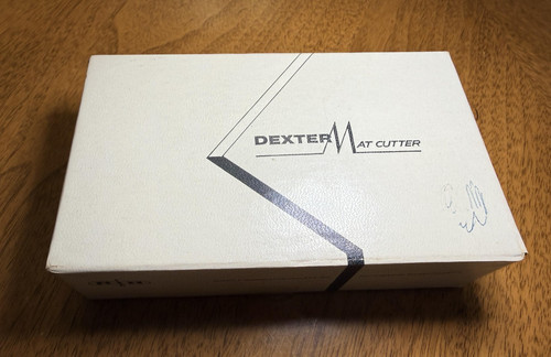 Dexter Mat Cutter Chrome Hand Tool With Box For Picture Frame Mats Art Craft