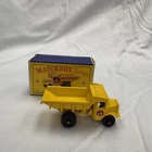 Vintage LESNEY MATCHBOX Series 1967 #6 EUCLID QUARRY TRUCK Original Box England