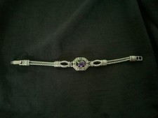 Brighton Bracelet with Purple Stone