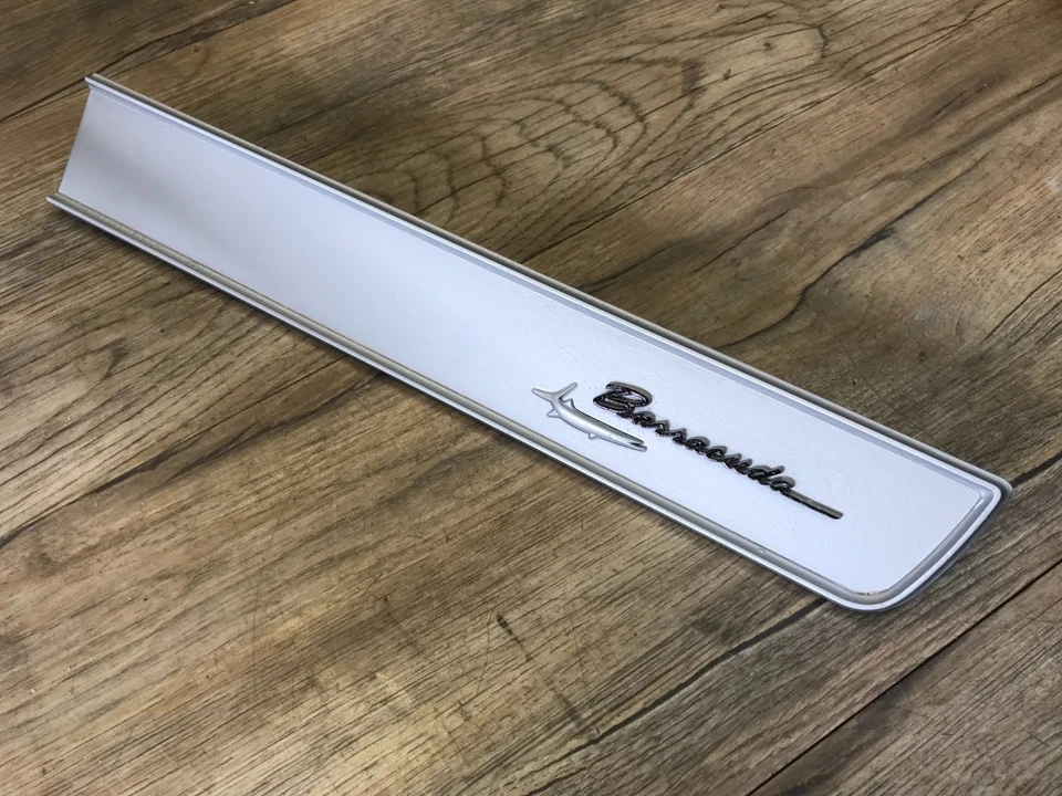 1967 68 69 PLYMOUTH BARRACUDA ТЕЛО MOPAR ПЕРЧАТОЧНАЯ КОРОБКА ОТДЕЛКА ЭМБЛЕМА CG - Изображение 2 из 4