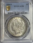 1884-S Morgan Dollar.  PCGS Certified. AU