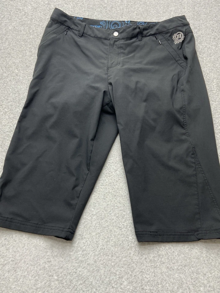 Pantalones Cortos Novara Para Hombres Grandes Bicicleta de Montaña MTB Ciclismo Negros con Forro Acolchado Foto 2 de 4