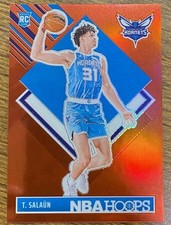 2024-25 NBA Hoops Hoops Tribute Tidjane Salaun #292 Premium Red /99