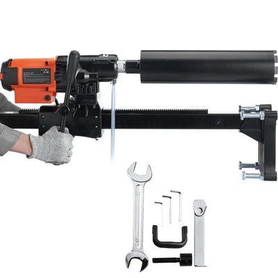 MARKENLOS Diamant Kernbohrmaschine 3,2kW Kernbohrgerät 20cm Standbohrer Bohrkrone