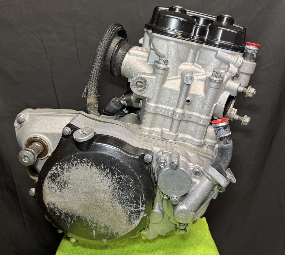 2009-2011 Kawasaki KX250F Complete Running Engine Swap Bottom Top