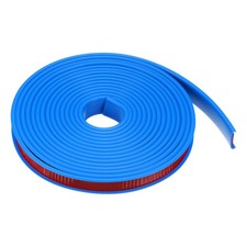Edge Banding 18mm x 6M Flexible TPE Self Adhesive U-Shape Veneer Tape Blue