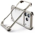 OATSBASF iPhone 17 Pro Max Bumper Case Aluminum Frame Slim Shockproof Natural