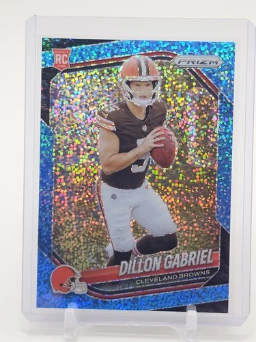 2025 Panini Prizm Football Blue Sparkle Dillon Gabriel #372