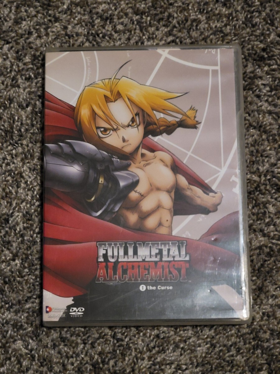 Fullmetal Alchemist - Vol. 1: The Curse (DVD, 2005, Uncut