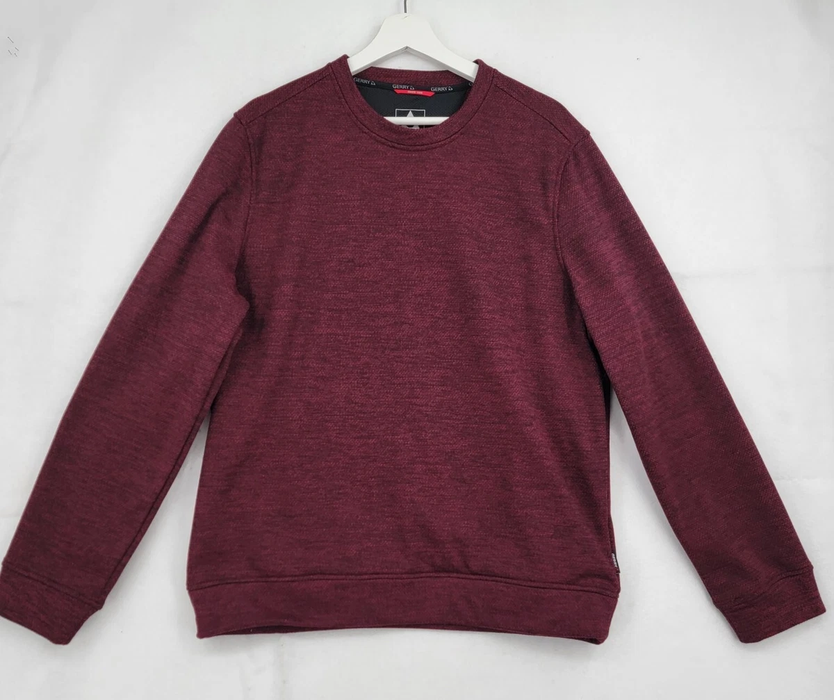 Burgundy discount sweatshirt mens