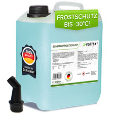 Flotex Scheibenfrostschutz, 10L Auto Scheiben Frostschutzmittel bis -30°C