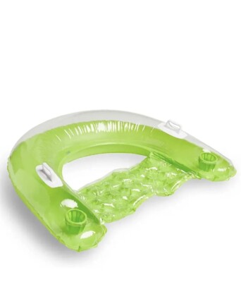 Gelbe PVC IT-Sit 'N Float, Größe: 60'' x 39'' (1,52m x 99cm) Lounge für Erwachsene