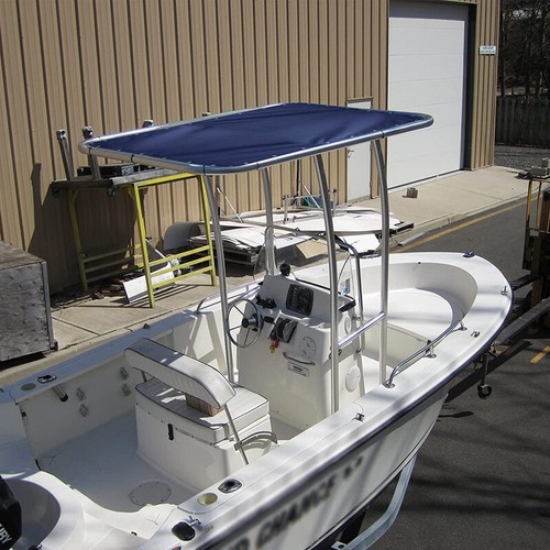 72" Marine Yacht Awning Cloth Boat Sun Shade Canopy Yacht Top Waterproof Set - Picture 5 of 16