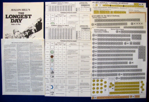 The Longest Day - Avalon Hill - VG - Picture 2 of 17