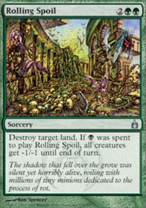 Rolling Spoil x4 - Ravnica - NM-Mint, English - Ravnica